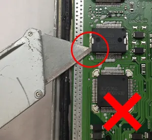 неправильное лезвие